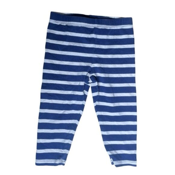 Kate Spade 9m Pants Baby Girls Bottoms White Blue Stripes Designer Kids 9 Months - Picture 4 of 5